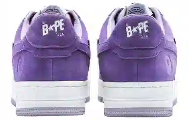 A BATHING APE STA Purple