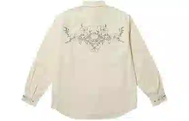 PALACE SS24 FLEXUS SHIRT SOFT WHITE