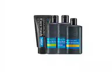 花印 男士洗面奶水份露护肤套装