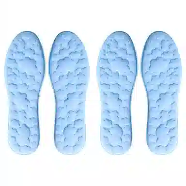 足印部落 冰丝凉感乐福鞋小皮鞋踩屎感 鞋垫 男女同款情侣款