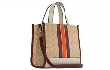 COACH Dempsey 22 Logo Tote