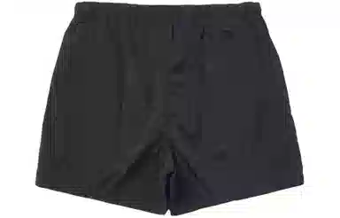 Stone Island Logo Drawstring Swim Shorts Black