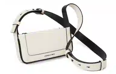 CHARLES&KEITH Cream Small Bag