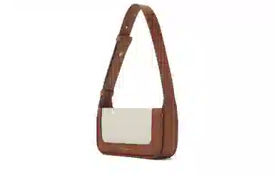 CHARLES&KEITH Mini Crossbody Denim Blue Tan