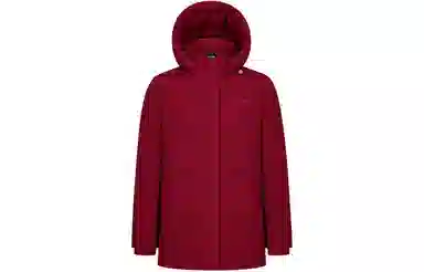 波司登 纯色简约可脱卸帽休闲羽绒服 女款