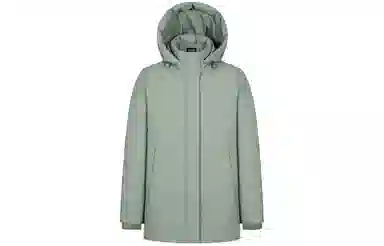 波司登 纯色简约可脱卸帽休闲羽绒服 女款