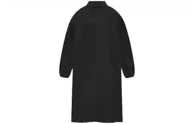 Fear of God Essentials Car Coat Overdye Black Denim