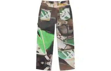 Stussy Work Pant Canvas Baja Print