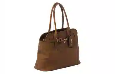 Miu Miu Napa Leather Shoulder Bag Oak