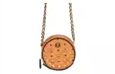 MCM Gold Studded Visetos