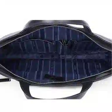 American Bison Horizontal Laptop Briefcase Black