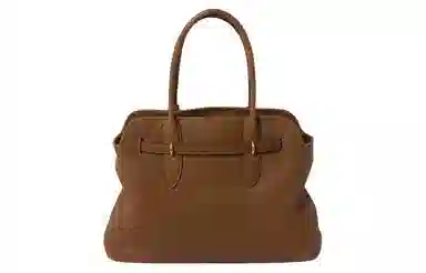 Miu Miu Napa Leather Shoulder Bag Oak