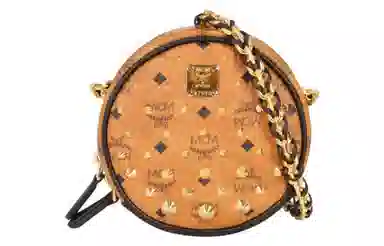 MCM Gold Studded Visetos