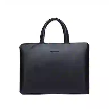American Bison Horizontal Laptop Briefcase Black