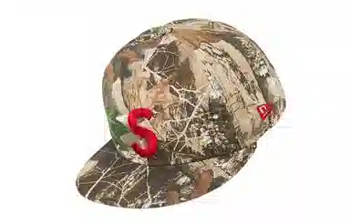 Supreme SS24 WEEK 1 GOLD CROSS S LOGO NEW ERA