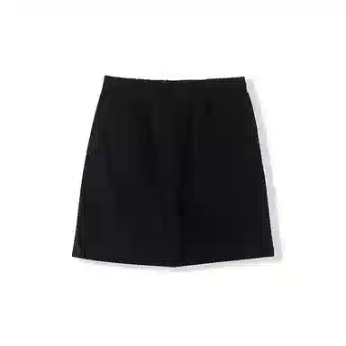 我是大卫 纯色简约抽绳直筒休闲短裤 男女同款