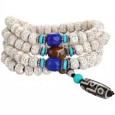 妍韵珠宝 国潮文玩九眼天珠 星月菩提 菩提类手串 男女同款情侣款