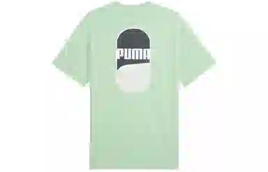 PUMA Downtown 180 Logo Tee Light Green