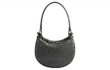 Bottega Veneta Small Gemelli Light Graphite