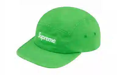 Supreme SS24 WEEK 1 WASHED CHINO TWILL CAMP CAP
