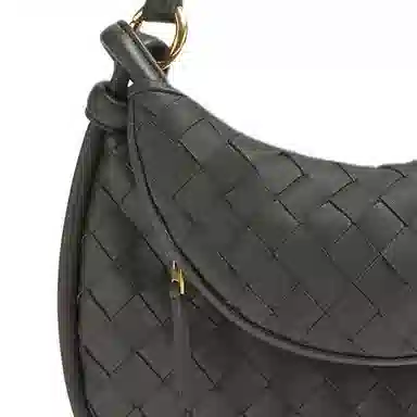 Bottega Veneta Small Gemelli Light Graphite