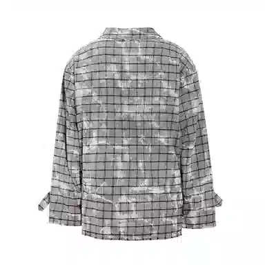 UNTILWERICH Vintage Plaid Shirt