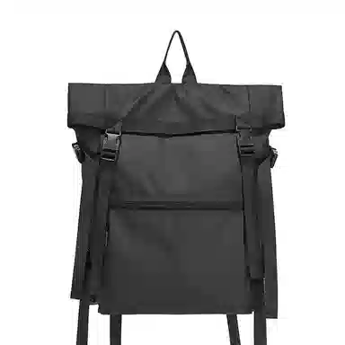 波斯丹顿 潮流时尚 织物 书包背包双肩包 男女同款情侣款 黑色