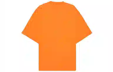 Balenciaga Multilingual Print T-Shirt Orange