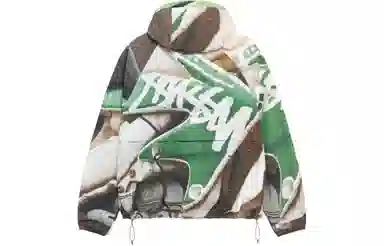 Stussy Beach Shell Wave Dye Jacket