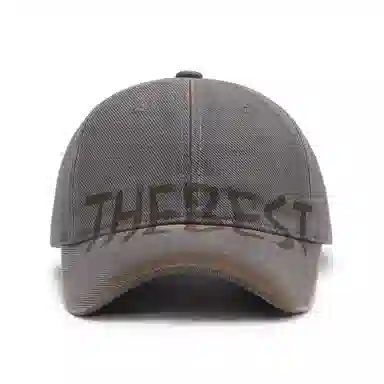 白卷 软顶街头时尚户外遮阳帽做旧涂鸦字母 棉 棒球帽 男女同款情侣款