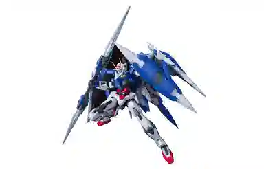 BANDAI MG 00V 00 GN-0000+GNR-010 00Raiser 18cm