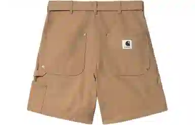 Sacai x Carhartt WIP Brown Shorts