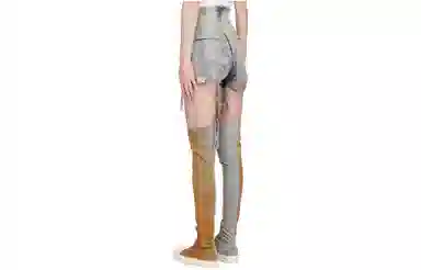 Rick Owens DRKSHDW SS24 Denim Shorts