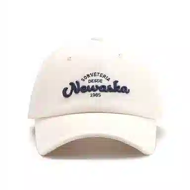 山一丸 磨毛黑色大头围字母立体刺绣棒球帽软顶弯檐防晒 棉 鸭舌帽 男女同款情侣款