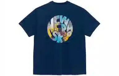 New Era Circular Skateboard SS24 Blue