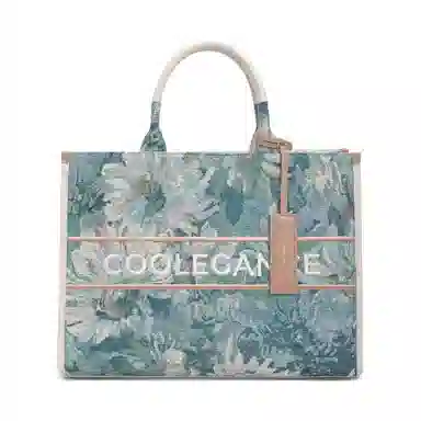 BELLE Floral Embroidered Tote