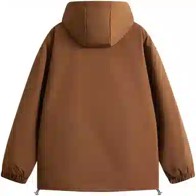 帕丁顿熊 复古高街废土机能风连帽三合一可拆卸内胆防风冲锋夹克外套 男女同款