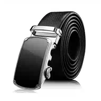 牛当家 真皮自动扣商务 牛皮 皮带 男款