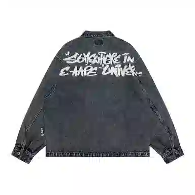 Aape Denim Jacket Black