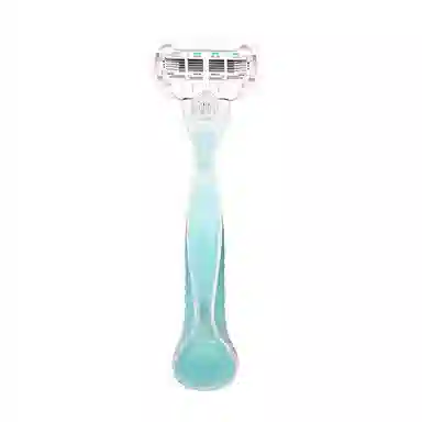 吉列 维纳斯女士剃毛刀 手动式 除毛器  精钢五刀头 全身水洗 进口超薄刀片内嵌芦荟条温和防敏感可刮阴毛腿毛腋毛