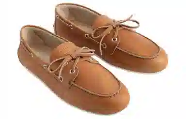 Miu Miu Brown Boat Shoes