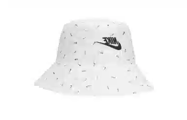 Nike Kids Bucket Hat White
