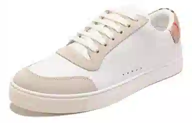 Burberry Low-Top Sneakers White Brown