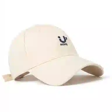 白卷 软顶宽檐户外休闲简约立体刺绣 棉 棒球帽 男女同款情侣款