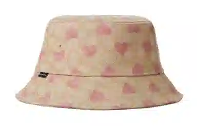 COACH Pattern Print Bucket Hat Beige