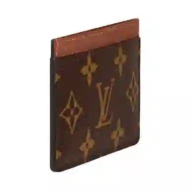 Louis Vuitton Canvas Card Holder Brown