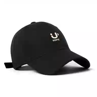 白卷 软顶宽檐户外休闲简约立体刺绣 棉 棒球帽 男女同款情侣款