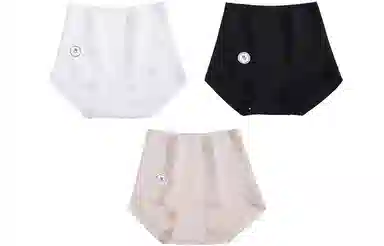 ONE MORE Basic Lace High Waist Briefs 3-Pack