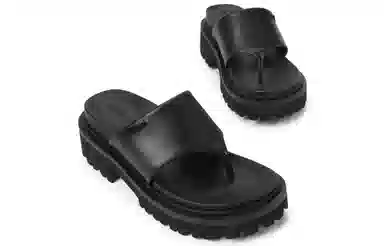 CHARLESKEITH ck PU 7cm ChalkBlackLight Pink