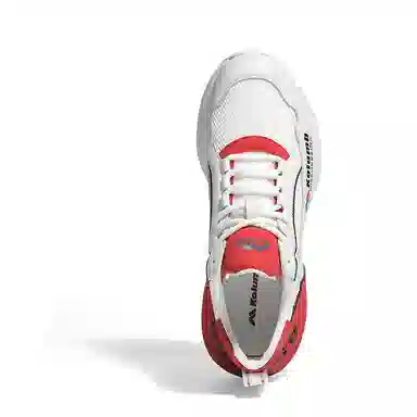 哥仑步 舒适轻便 减震耐磨透气 低帮 生活休闲鞋 男款 白红